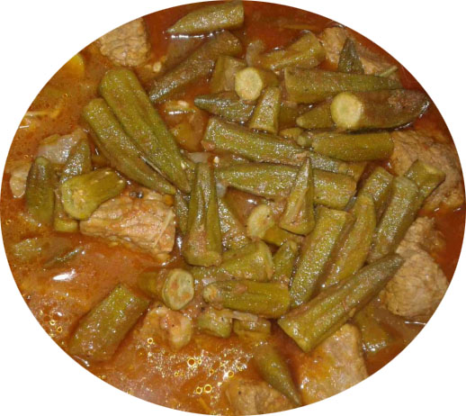 Green okra