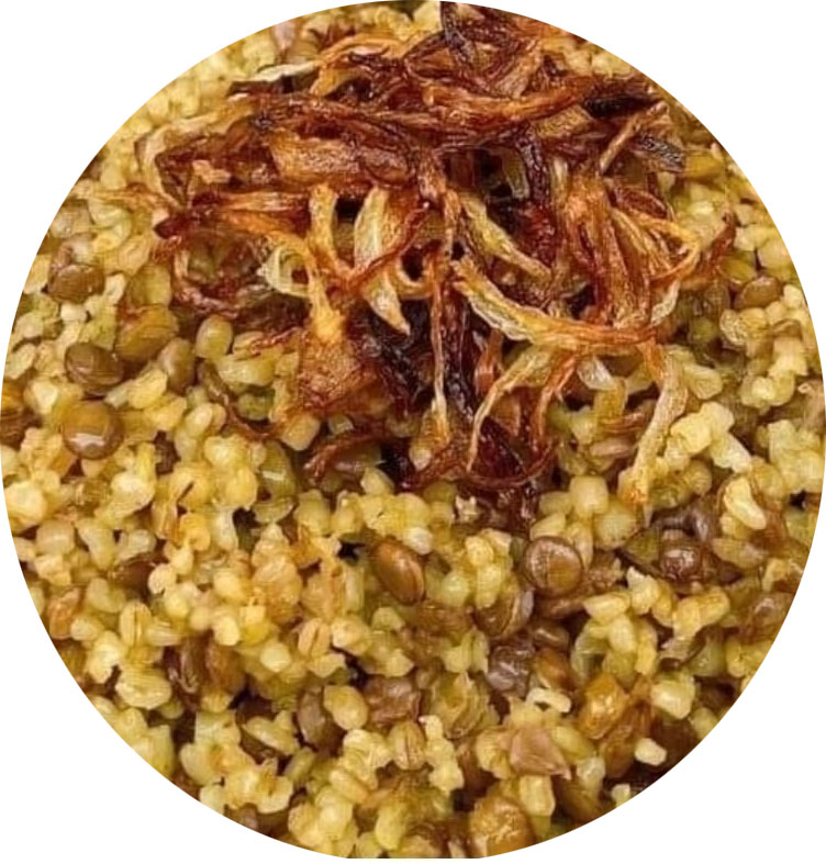 Mujaddara (Bulgur)
