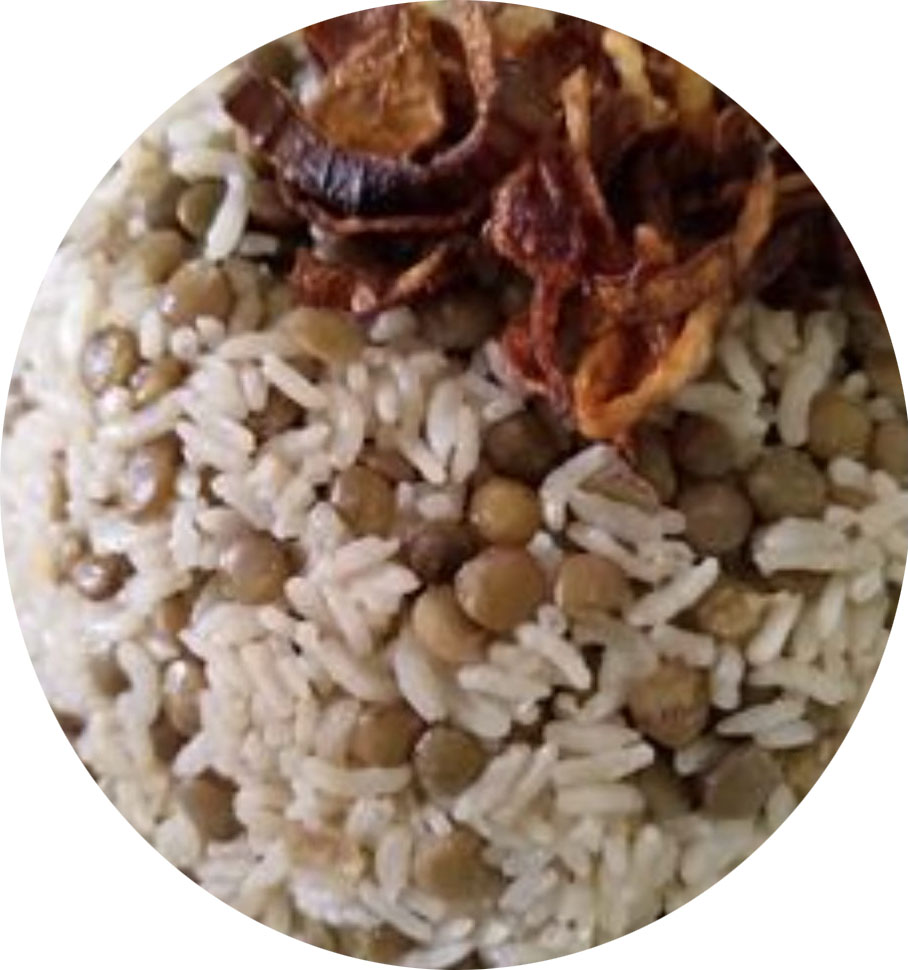 Mujaddara (rice)