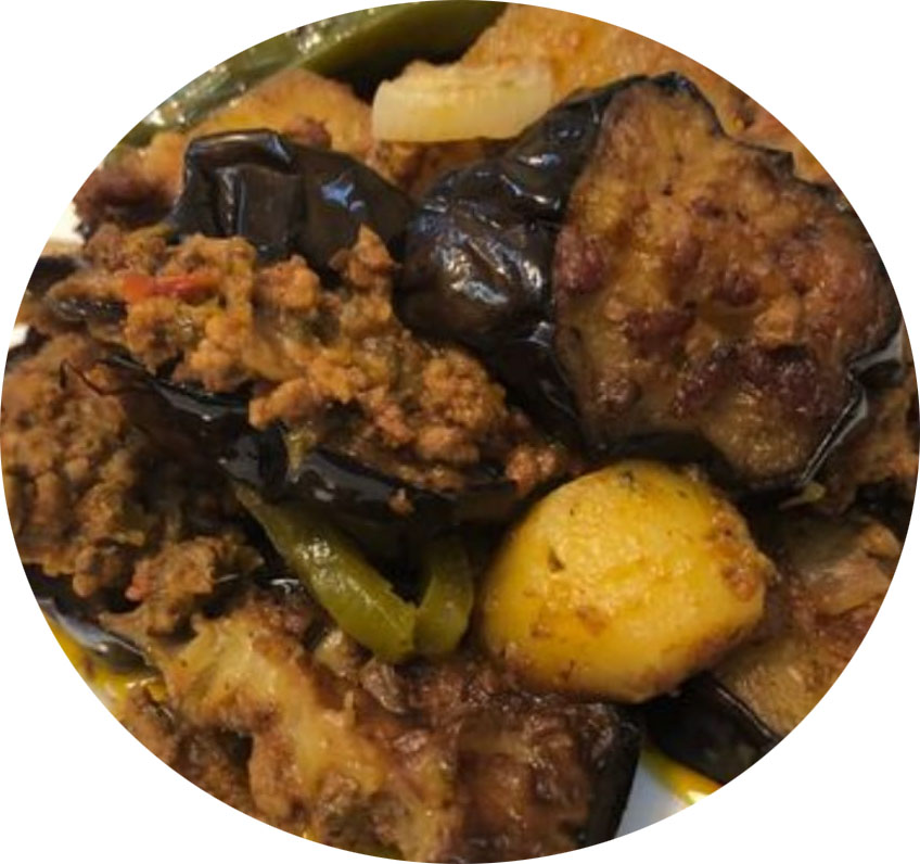 Musakkaa Batinjan Maa Hummos